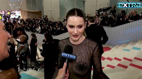 Rachel Brosnahan Reveals Her Most Risqué Look at 2023 Met Gala